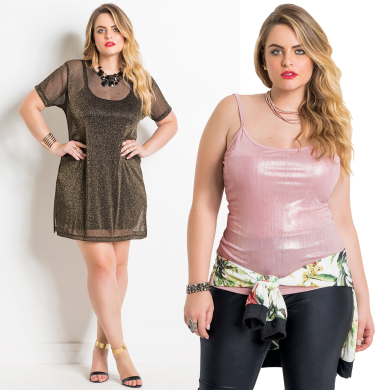 Vestidos para Plus Size 2018 Conheça as tendências do mercado 04 Toda