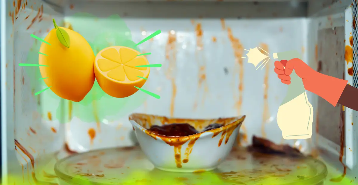 Como limpar o micro-ondas por dentro com limão? Guia para limpeza completa!